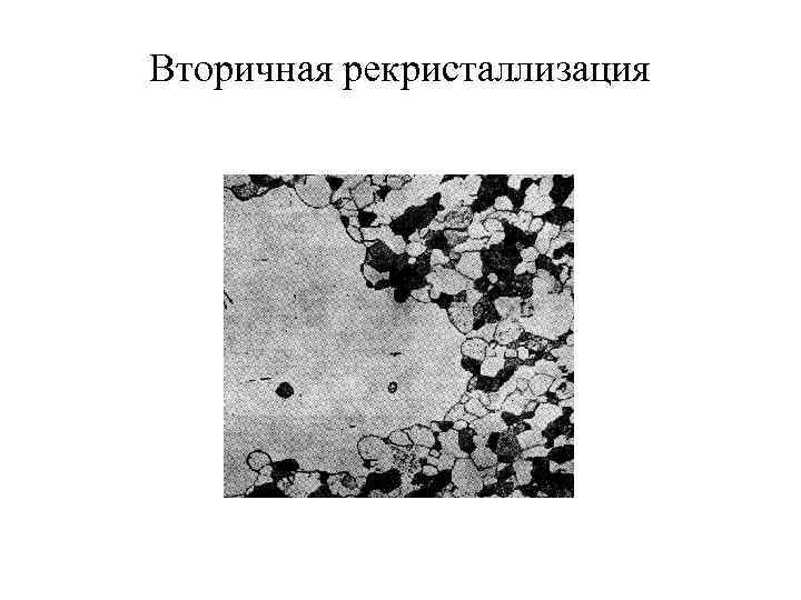 Вторичная рекристаллизация 