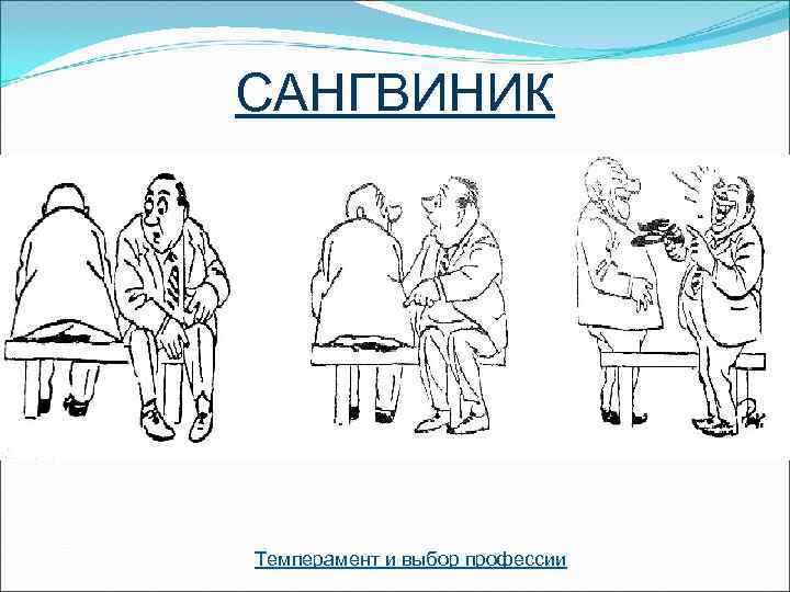 САНГВИНИК Темперамент и выбор профессии 