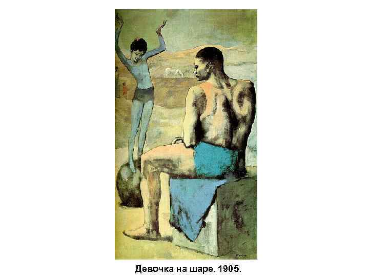 Девочка на шаре. 1905. 