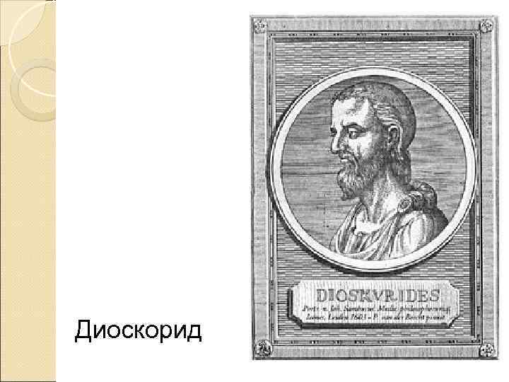 Диоскорид 