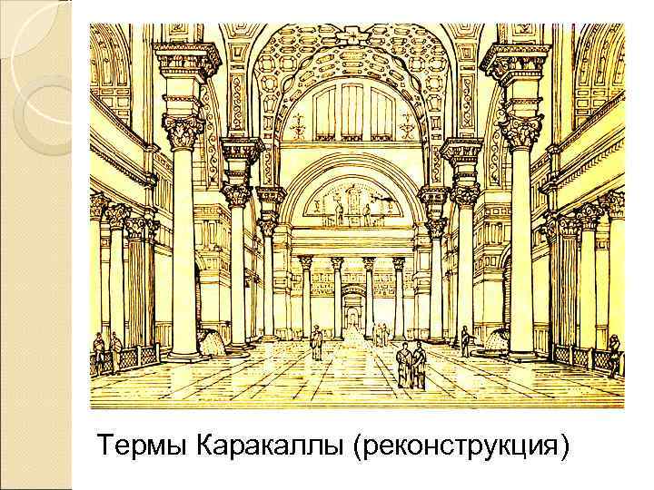 Термы Каракаллы (реконструкция) 