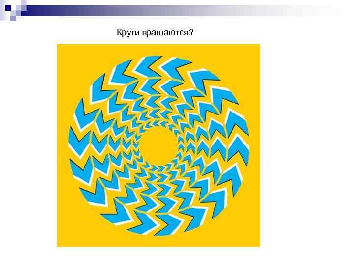 Круги вращаются? 