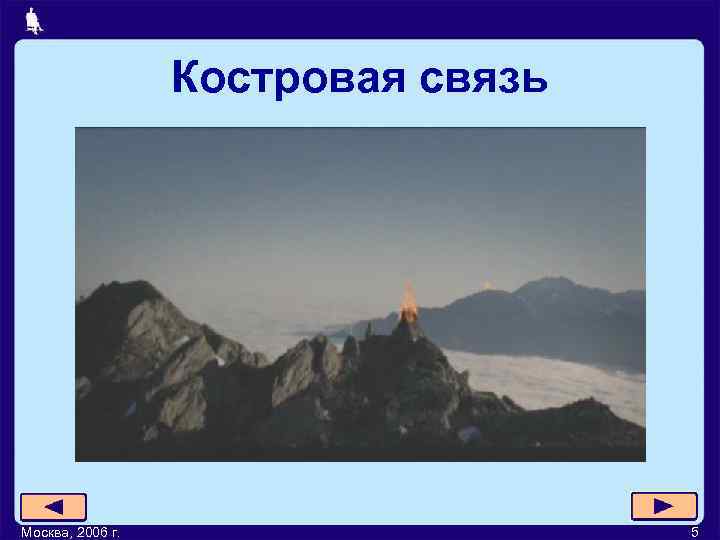    Костровая связь Москва, 2006 г.     5 