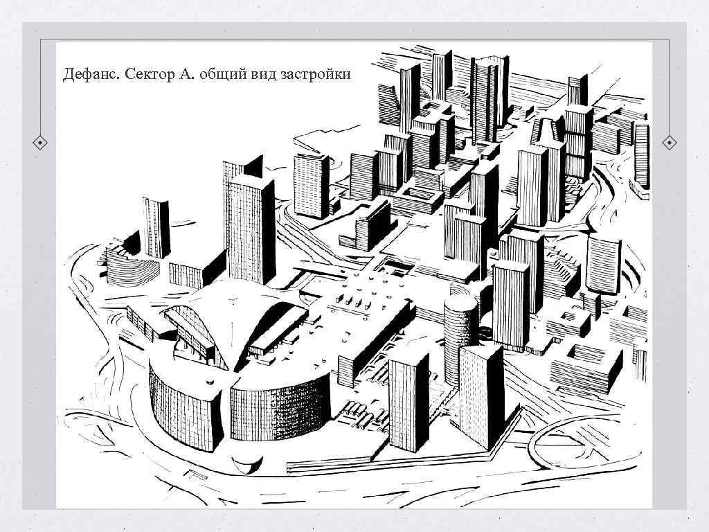 Дефанс. Сектор А. общий вид застройки Дефанс. Сектор А. общий вид застройки
