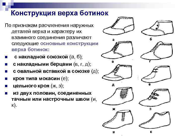 Что такое мыска на обуви