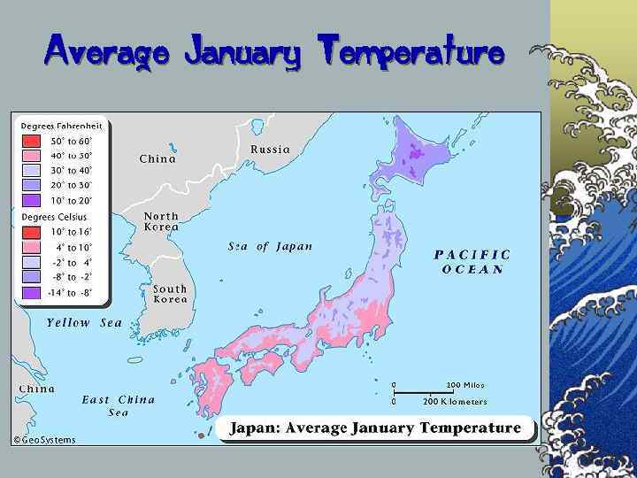 Average January Temperature 