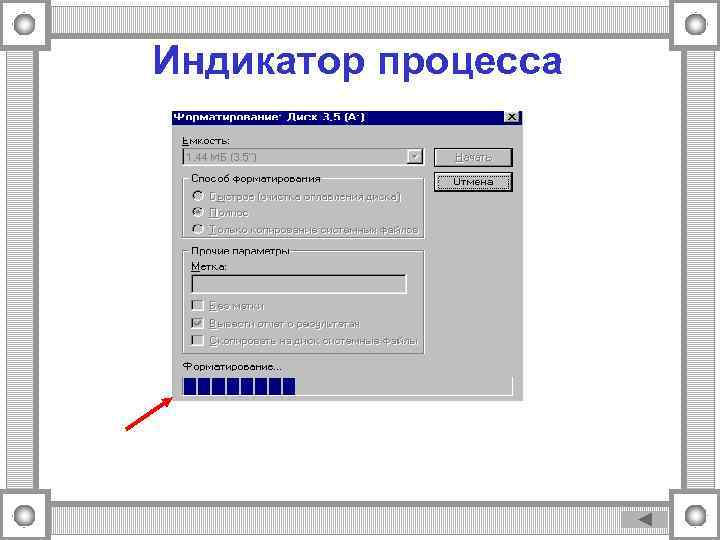 Индикатор процесса 