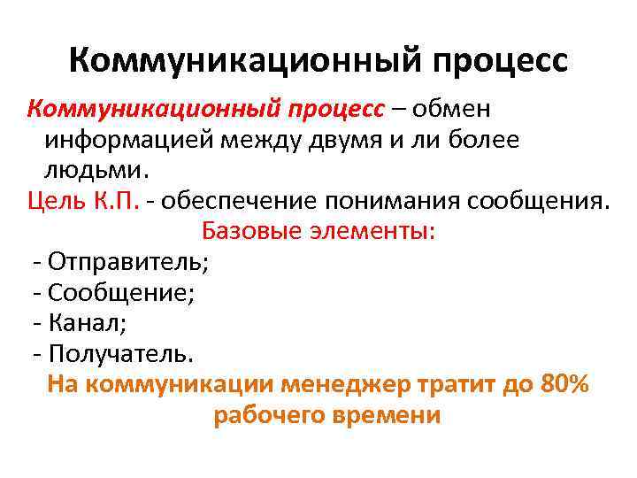 Коммуникационный процесс – обмен информацией между двумя и ли более людьми. Цель Коммуникационный процесс – обмен информацией между двумя и ли более людьми. Цель