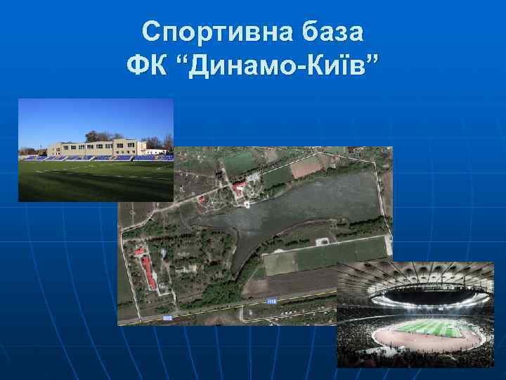  Спортивна база ФК “Динамо-Київ” 