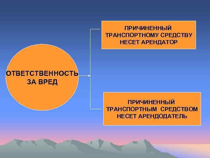     ПРИЧИНЕННЫЙ    ТРАНСПОРТНОМУ СРЕДСТВУ    НЕСЕТ
