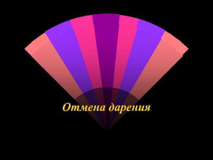 Отмена дарения 