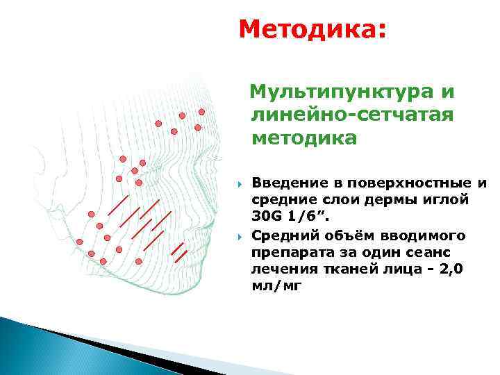    Методика:     Мультипунктура и  Linear  