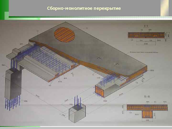 Сборно-монолитное перекрытие 