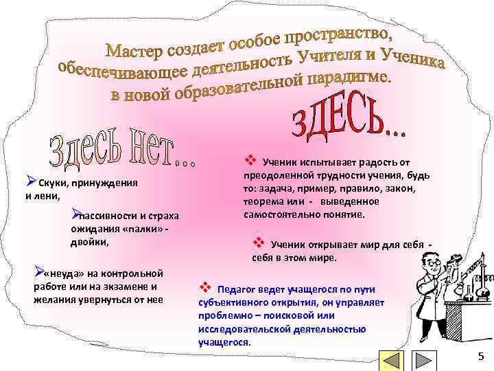 v Ученик испытывает радость от v Ученик испытывает радость от