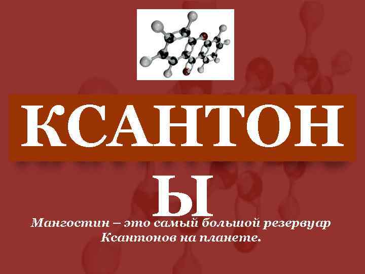 КСАНТОН Ы Мангостин – это самый большой резервуар Ксантонов на планете. КСАНТОН Ы Мангостин – это самый большой резервуар Ксантонов на планете.