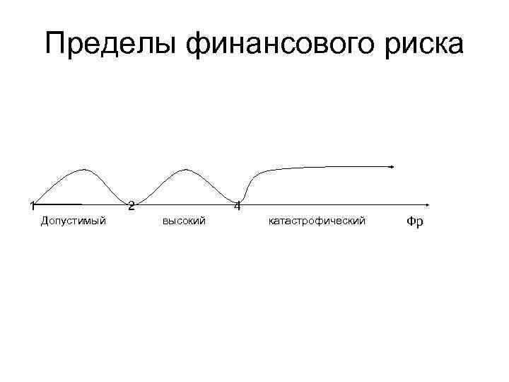   Пределы финансового риска 1    2   4 Допустимый
