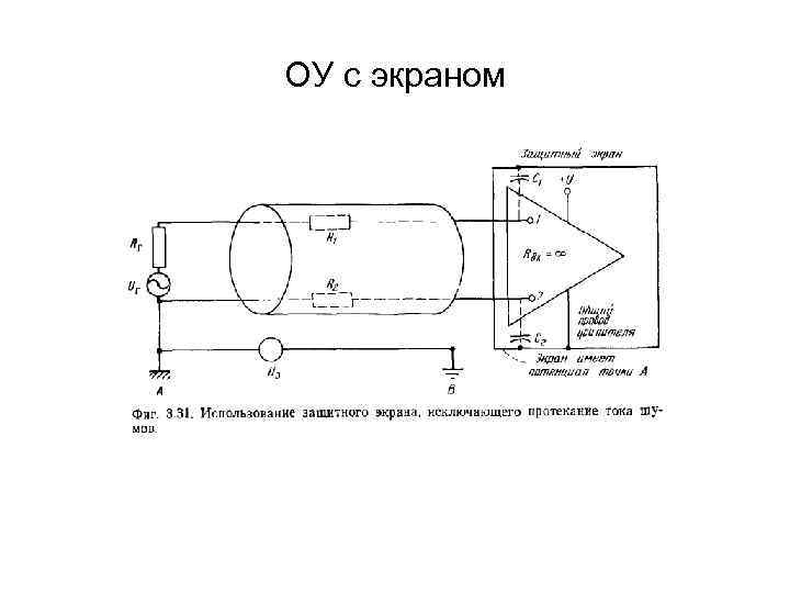 ОУ с экраном 
