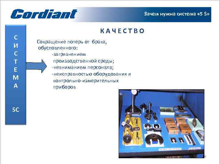     Зачем нужна система « 5 S»    