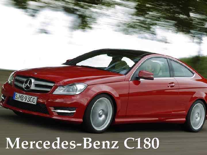 Mercedes-Benz C 180 