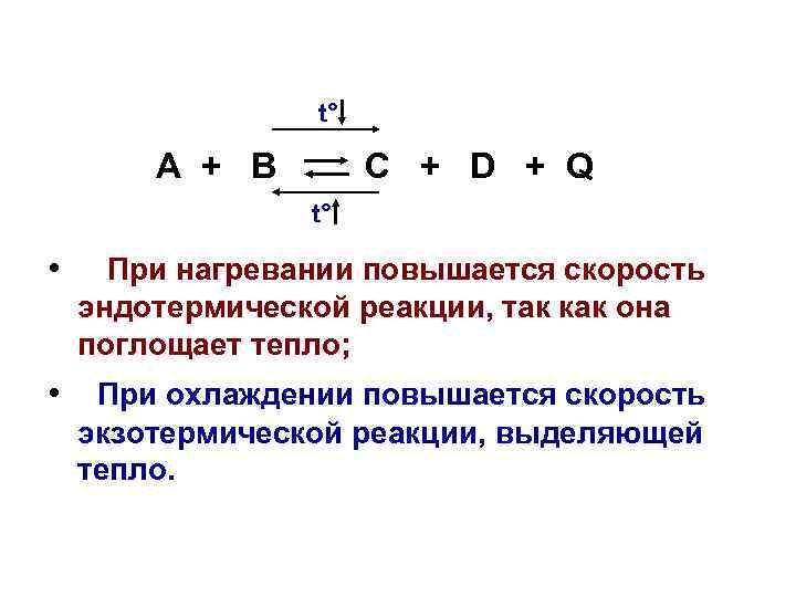 t° A + B C + D t° A + B C + D