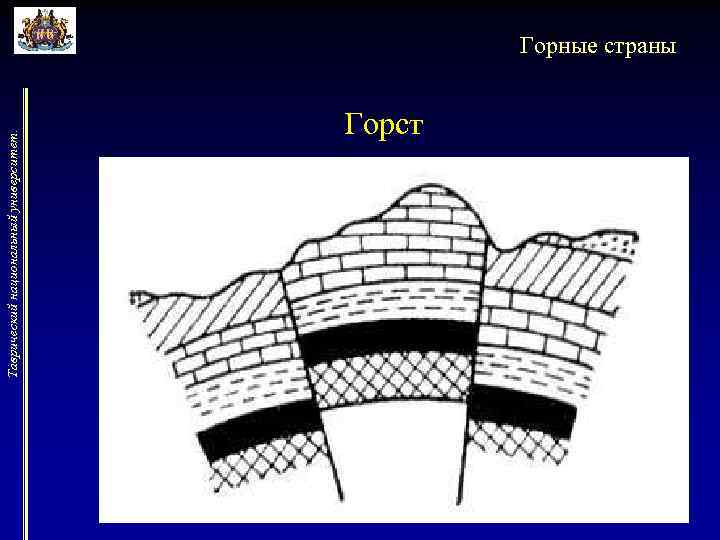 Таврический национальный университет.       Горст    Горные