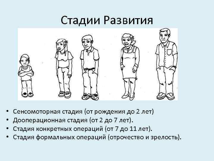 Этапы развития ребенка презентация