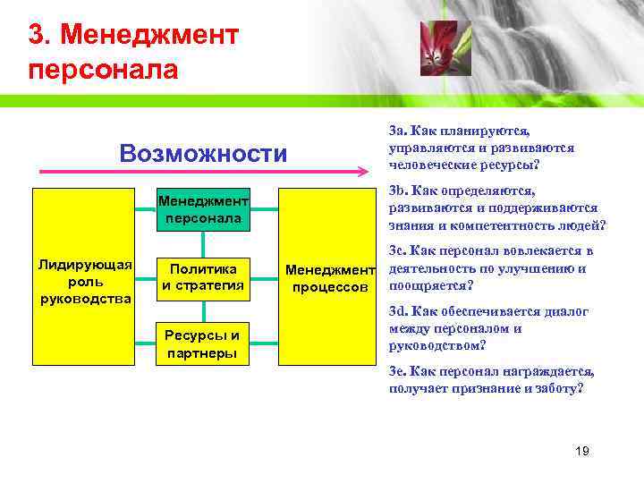 3. Менеджмент персонала       3 a. Как планируются, 