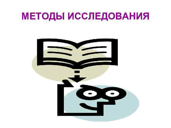 МЕТОДЫ ИССЛЕДОВАНИЯ МЕТОДЫ ИССЛЕДОВАНИЯ
