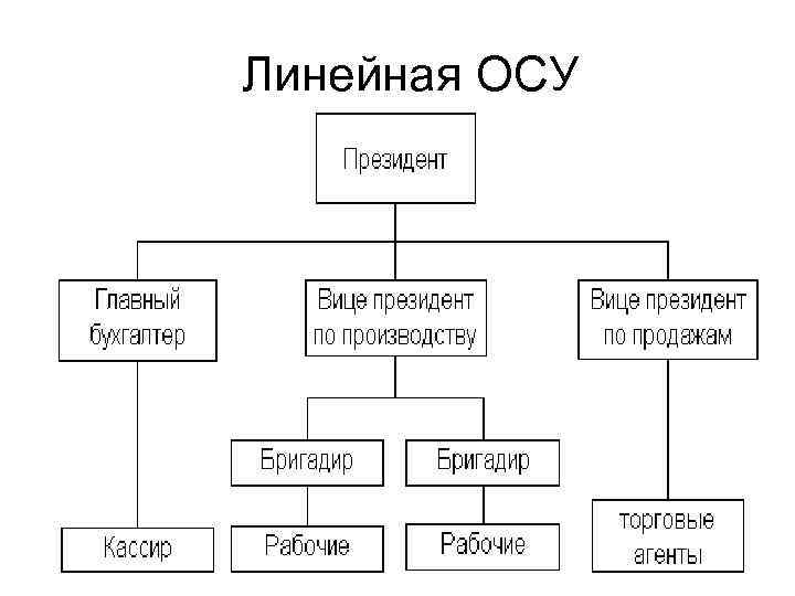 Линейная осу. Осу предприятия. Линейная осу характеризуется.