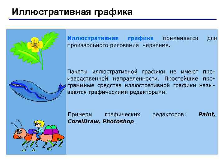 Иллюстративная графика Иллюстративная графика