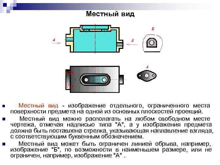 2 места на чертеже это