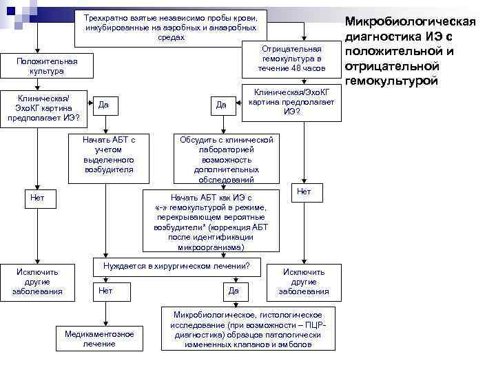 Клиническая картина инфекционного эндокардита