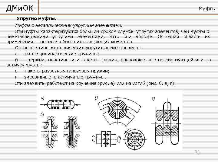 На рисунке приведена муфта с упругим элементом типа