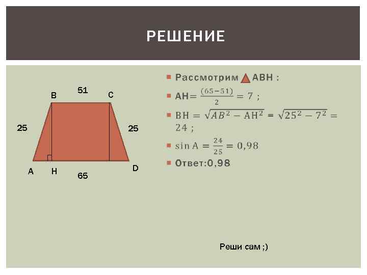       РЕШЕНИЕ     51  С