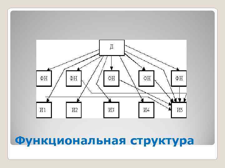 Функциональная структура 