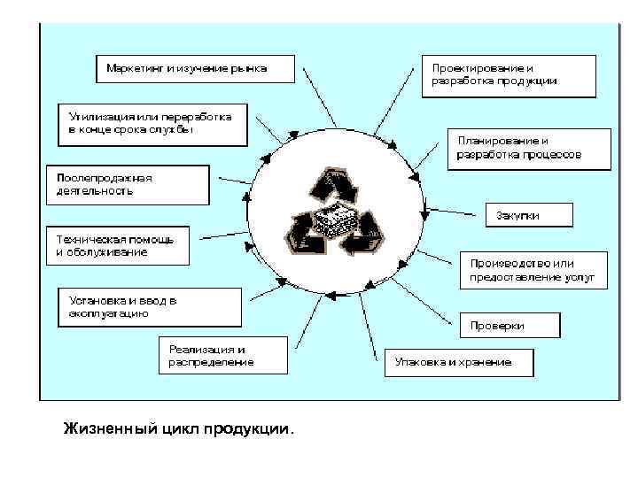 Жизненный цикл продукции. 