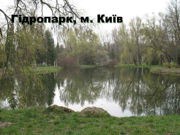 Гідропарк, м. Київ Гідропарк, м. Київ