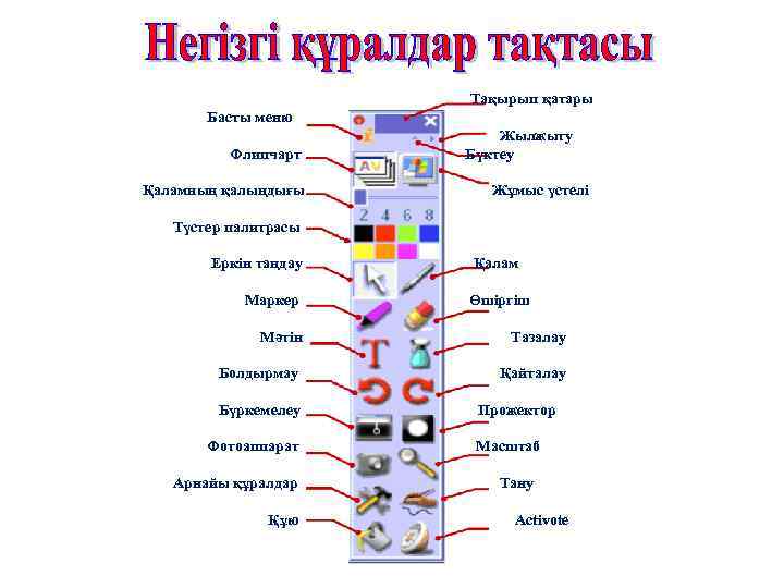     Тақырып қатары      Басты меню 