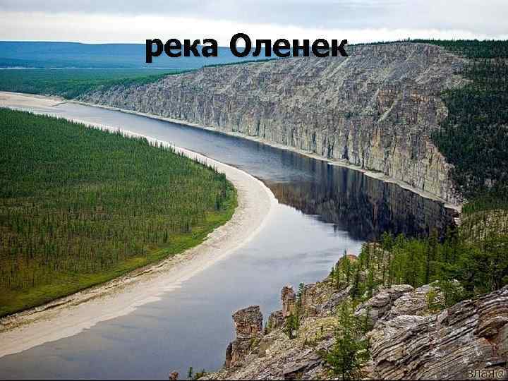река Оленек 