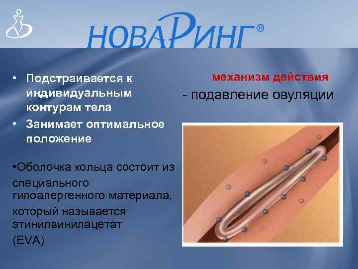  • Подстраивается к    механизм действия  индивидуальным   -