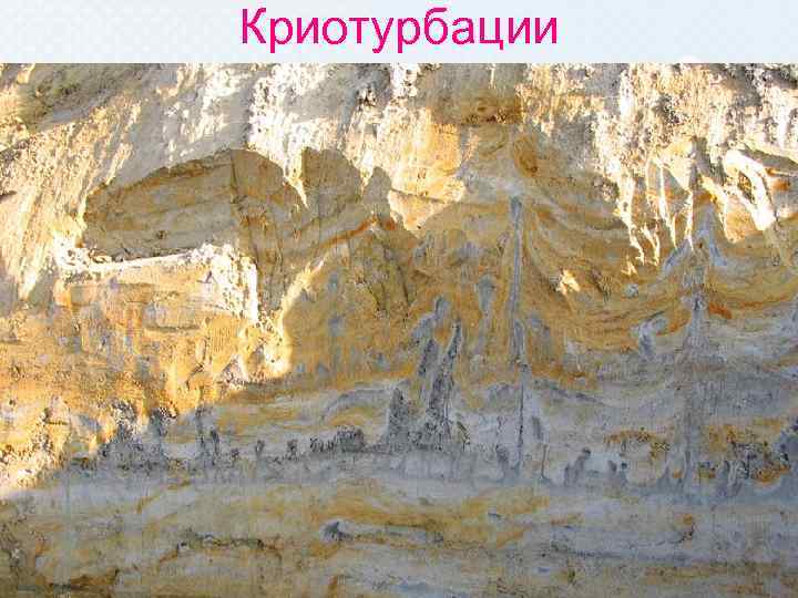 Криотурбации 