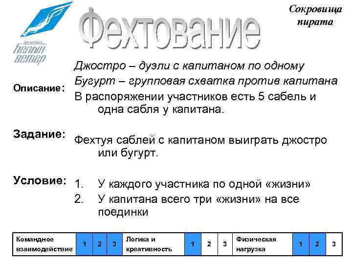        Сокровища      пирата