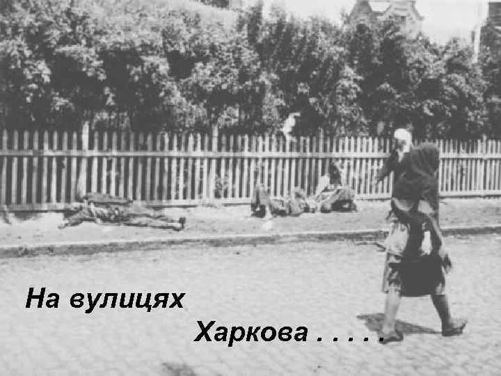 На вулицях   Харкова. . . 