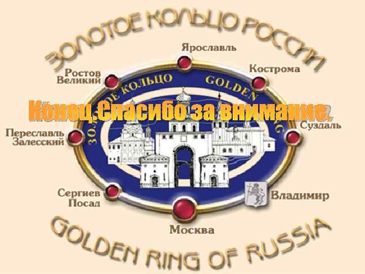 Конец. Спасибо за внимание. 