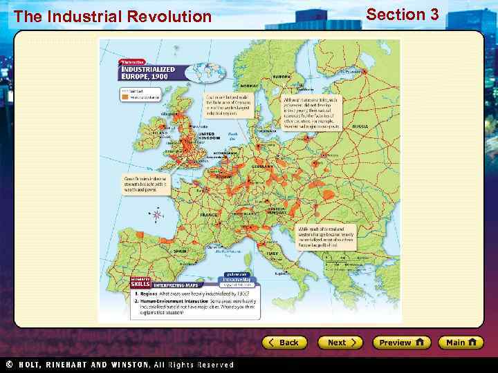 The Industrial Revolution  Section 3 