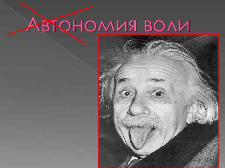 Автономия воли 
