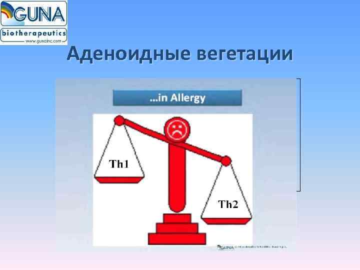  Аденоидные вегетации …при аллергии 