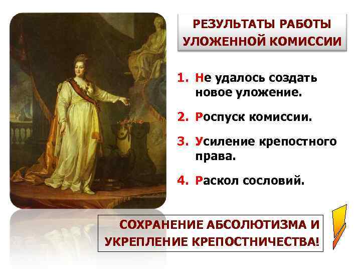    РЕЗУЛЬТАТЫ РАБОТЫ   УЛОЖЕННОЙ КОМИССИИ  1. Не удалось создать