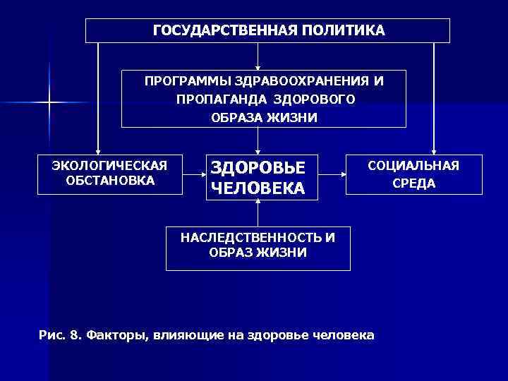      ГОСУДАРСТВЕННАЯ ПОЛИТИКА      ПРОГРАММЫ ЗДРАВООХРАНЕНИЯ