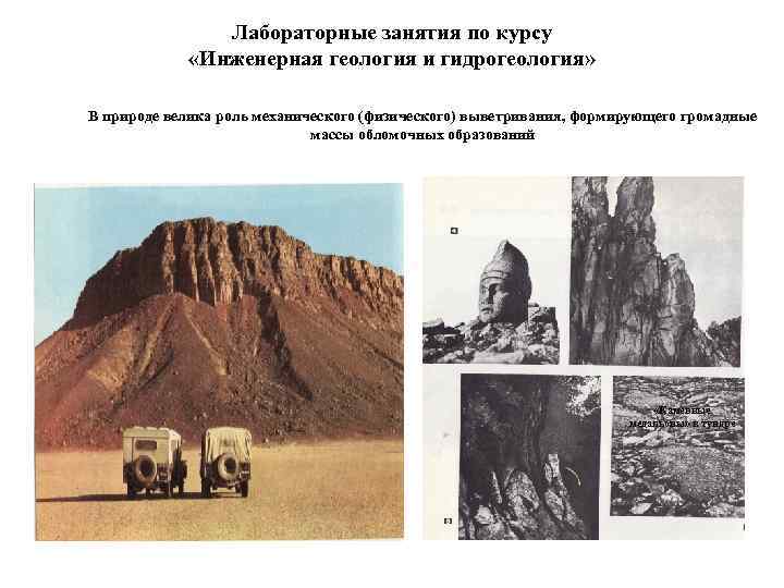     Лабораторные занятия по курсу   «Инженерная геология и гидрогеология»